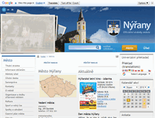 Tablet Screenshot of nyrany.cz